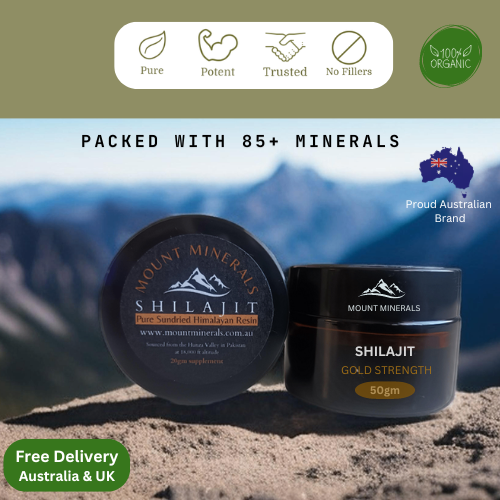 50gm Organic Shilajit Resin - GOLD STRENGTH